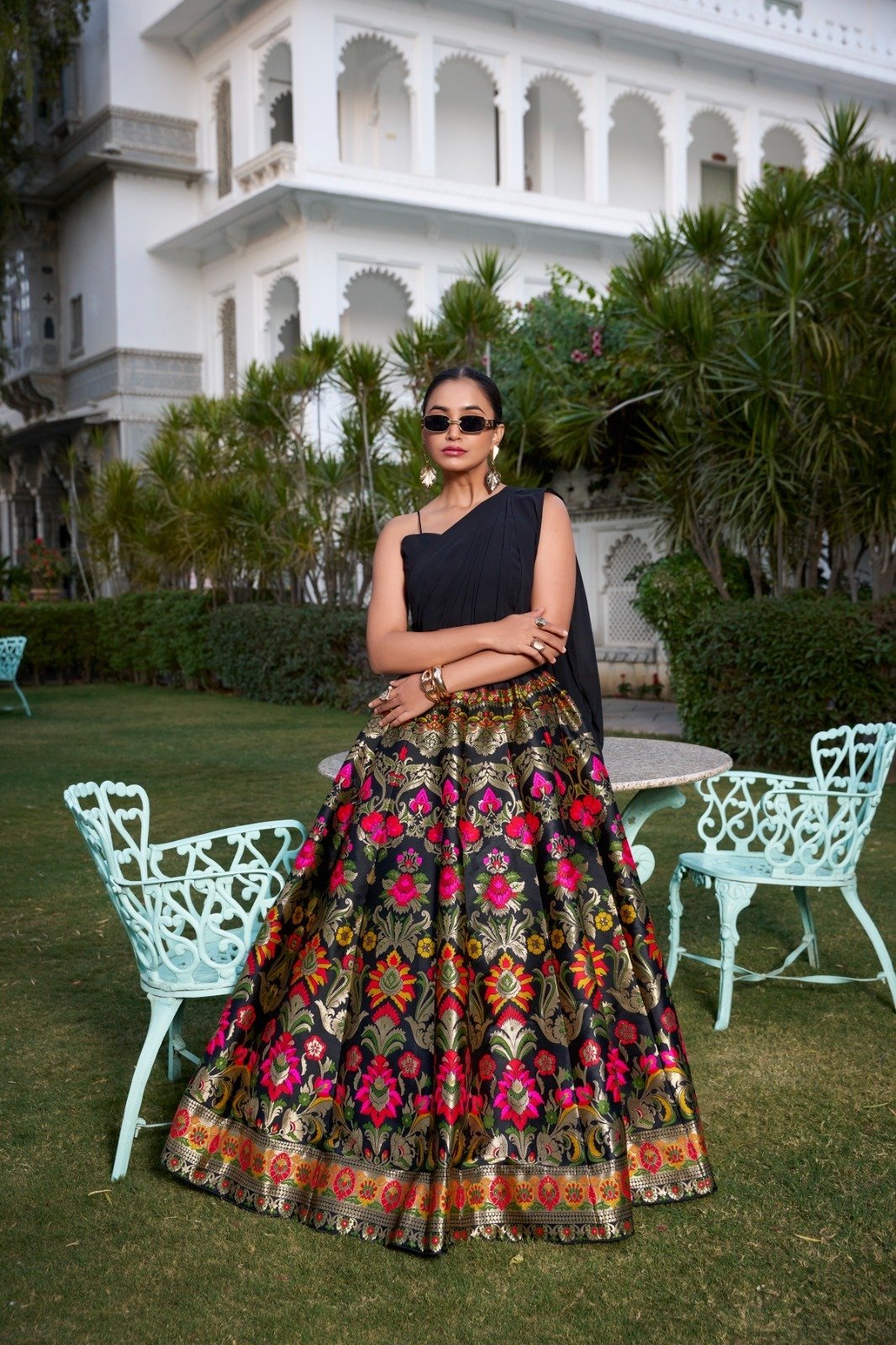 Coord Set Banarasi Silk - Image 6