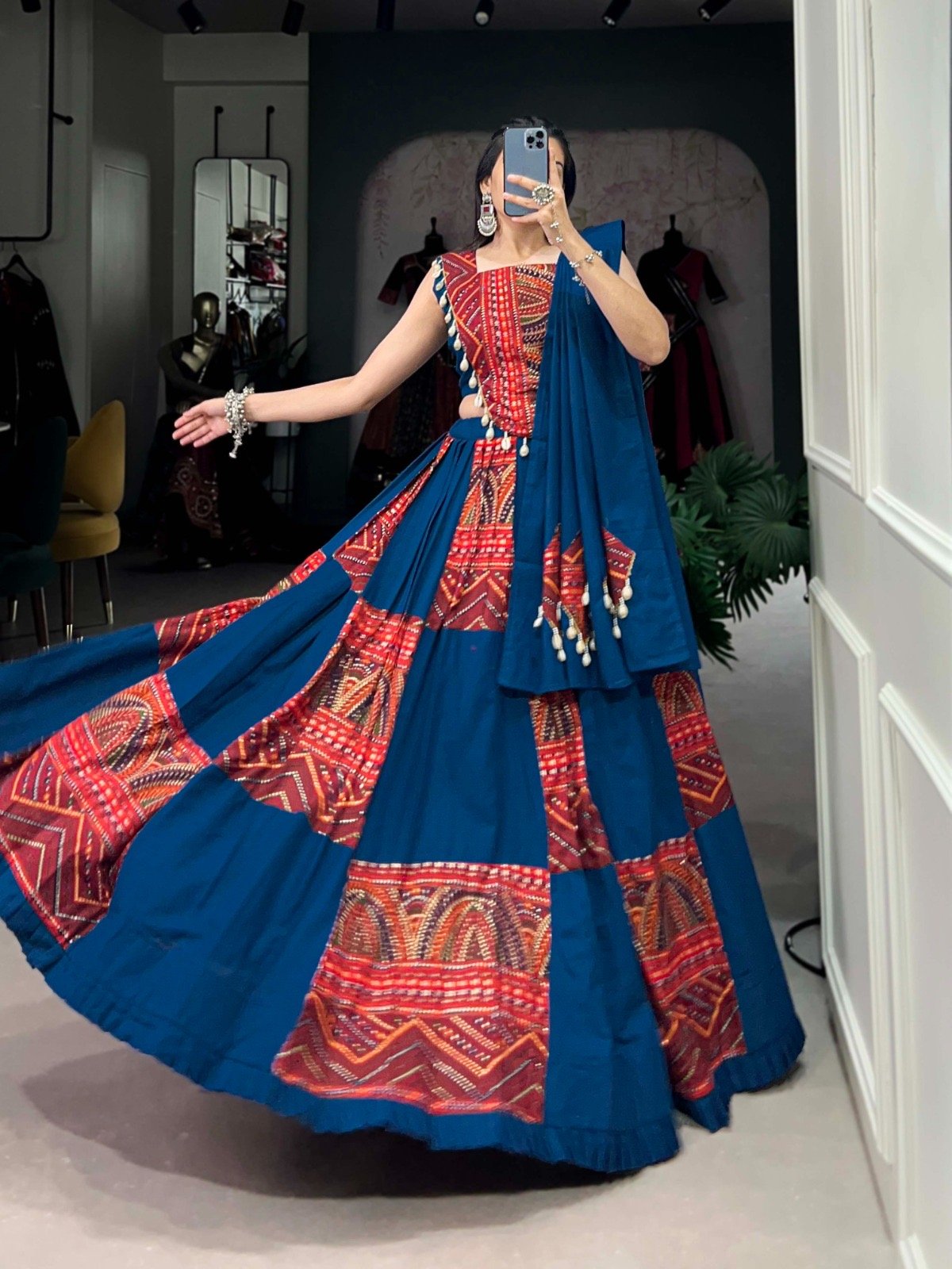 Navratri choli Pure Cotton - Image 3