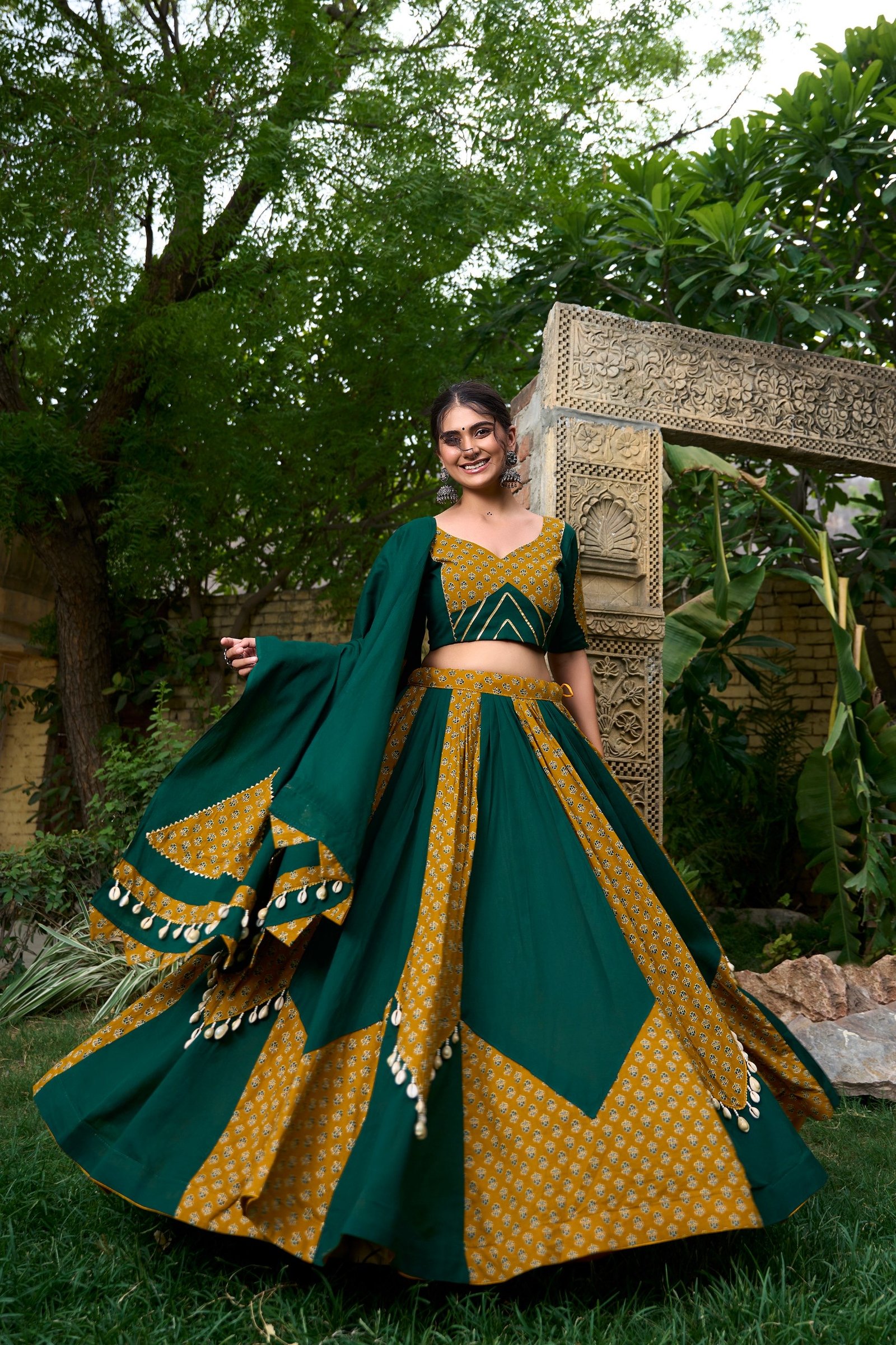 Navratri Lehenga Choli Pure Cotton