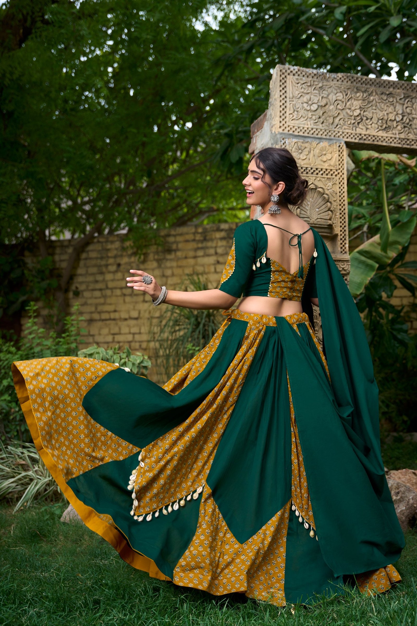 Navratri Lehenga Choli Pure Cotton - Image 3