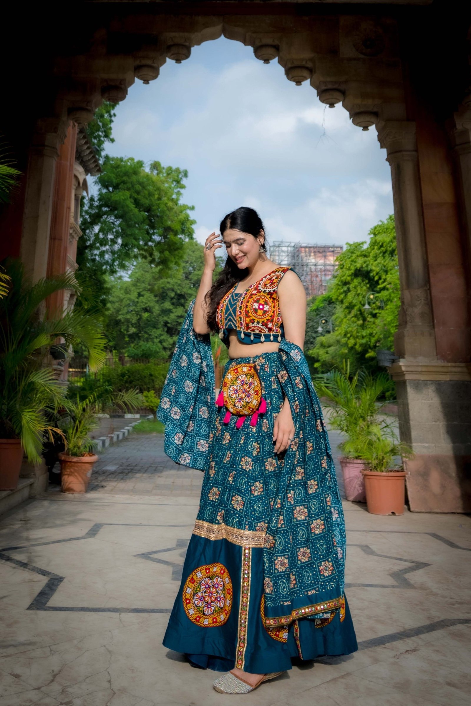 Navratri Lehenga Choli Pure Rayon - Image 3