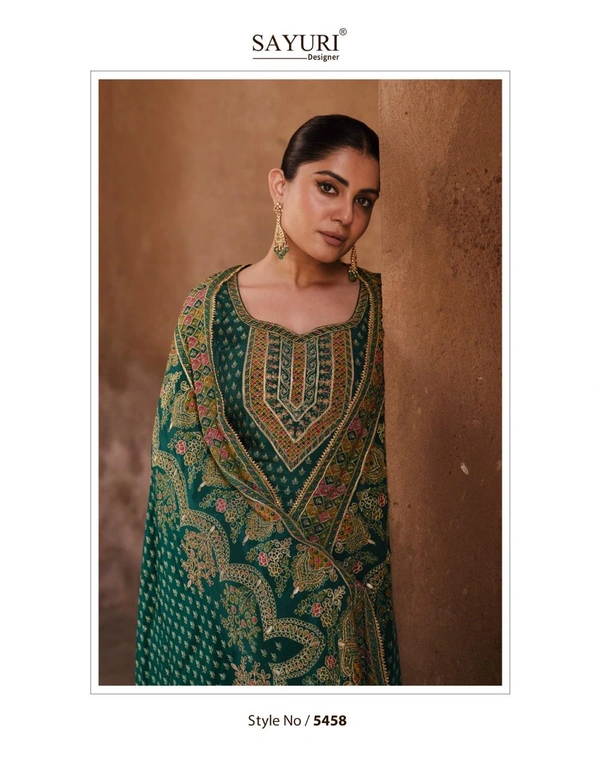 Kurti Plazo Set Real Crep Silk - Image 3