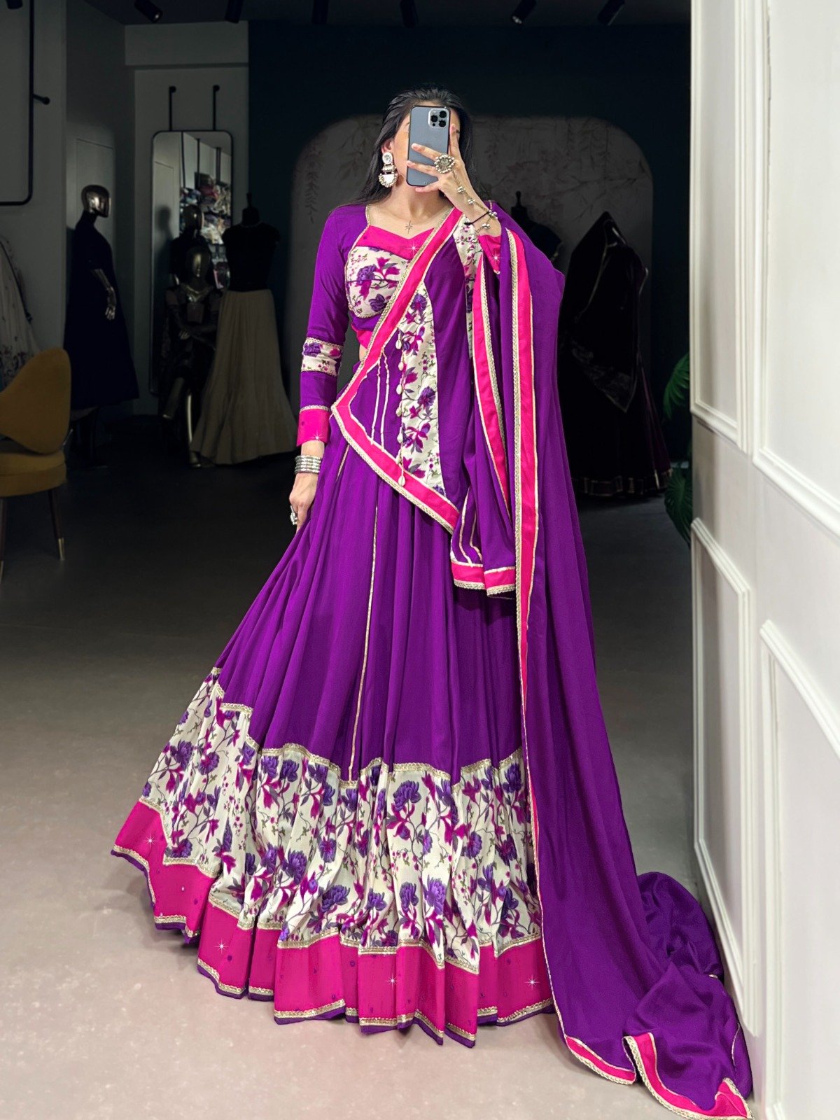 Lehenga Choli Pure Rayon - Image 4