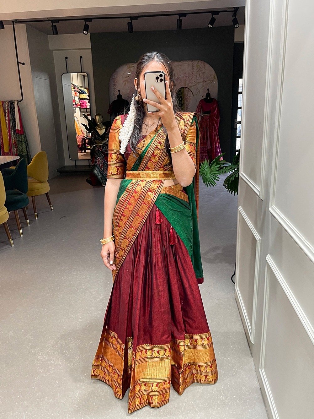 South Indian Lehenga Choli